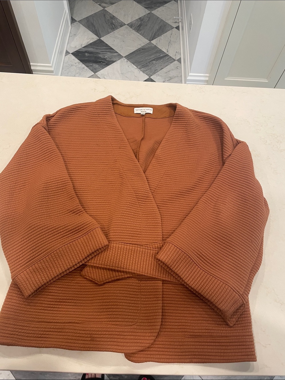 MADEWELL Ribbed Wrap Jacket - Picture 4 of 13